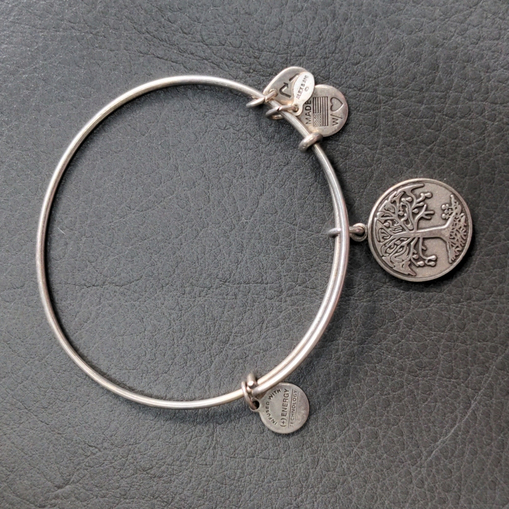 Alex and Ani Tree of Life Charm Bangle